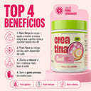 Creatina 3 em 1 com GABA e L-teanina sabor Pink Lemonade - Soufit